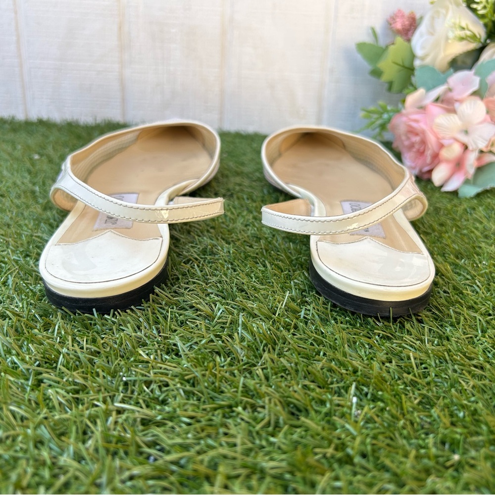 Jimmy Choo
White Mesh Fetto Slingback Flat women size 9 preowned - Picture 13 of 16